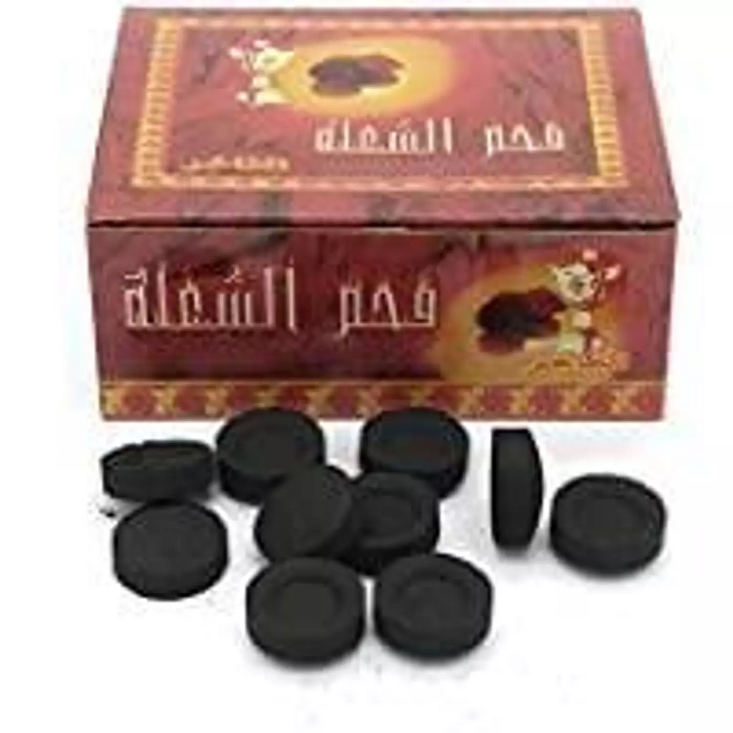 اقراص فحم سريع الاشتعال