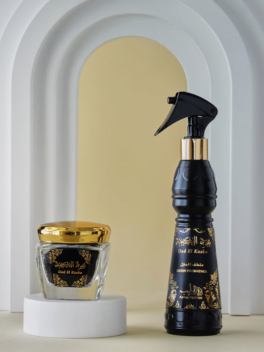 مجموعة عود الكعبة (معطر مع البخور)