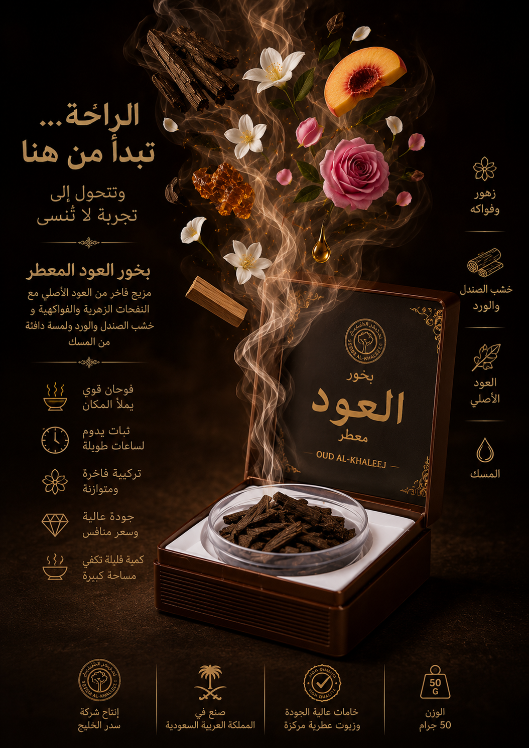 باقة الأجواء العود (صنع في السعودية)