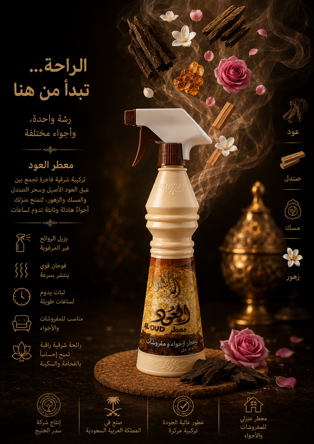 باقة الأجواء العود (صنع في السعودية)