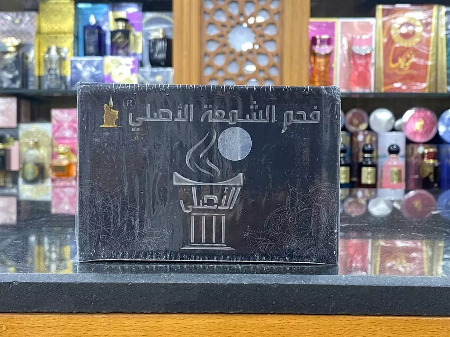 فحم مكعبات فضي مخصص للبخور