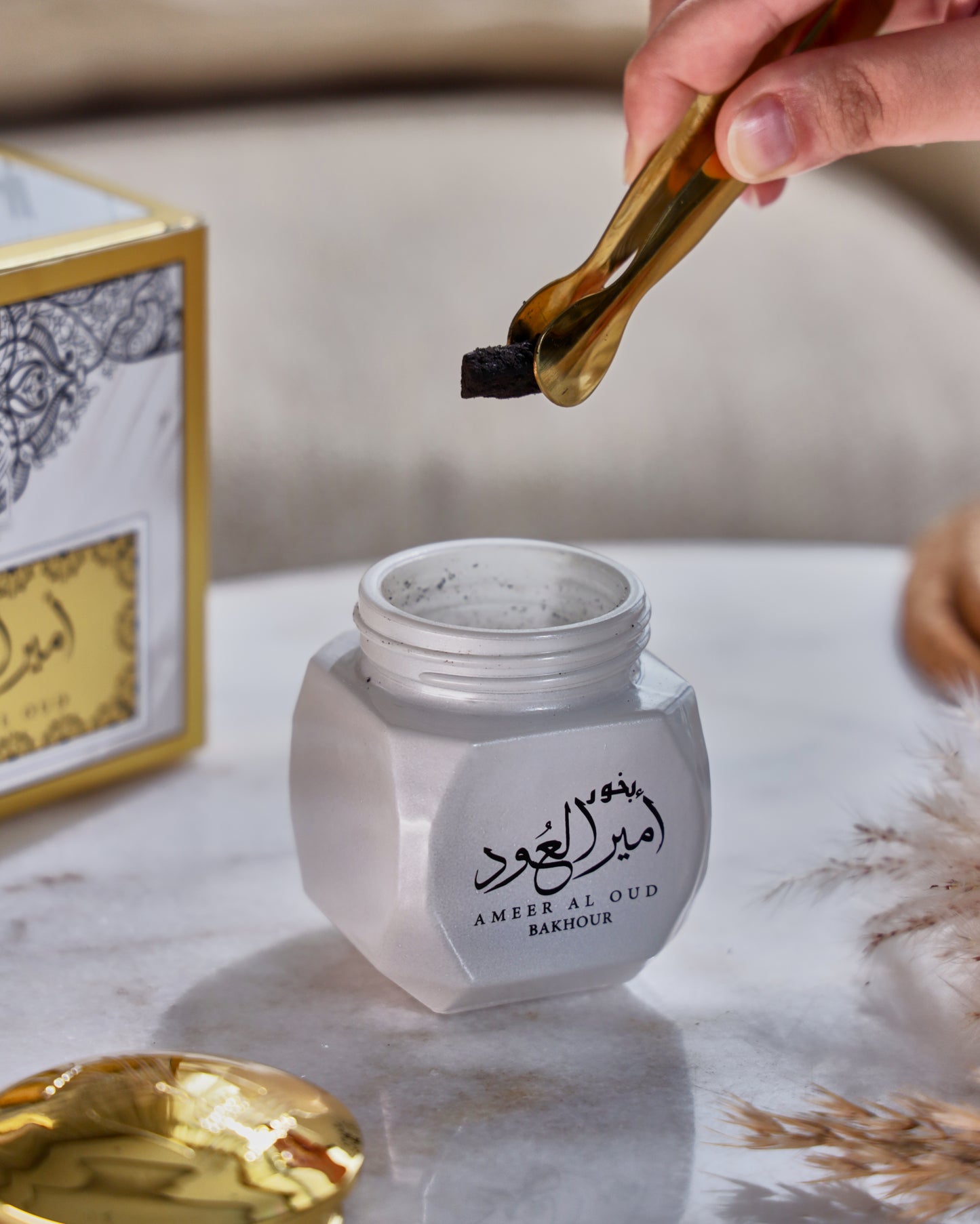 بخور امير العود الذهبي ( الماس للعطور)
