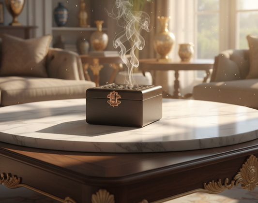 مبخرة طراز عربي مستوحاة من تصميم الكعبة