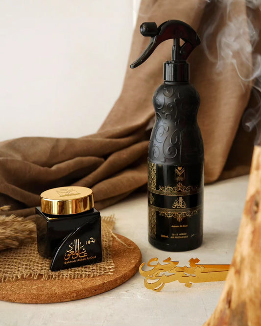 مجموعة عاشق العود ( بخور +معطر)