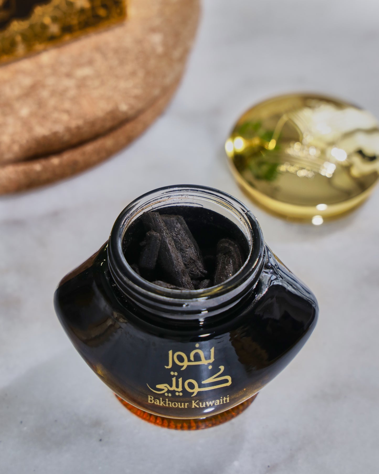 بخور كويتي قطع خشبية ( الماس للعطور)