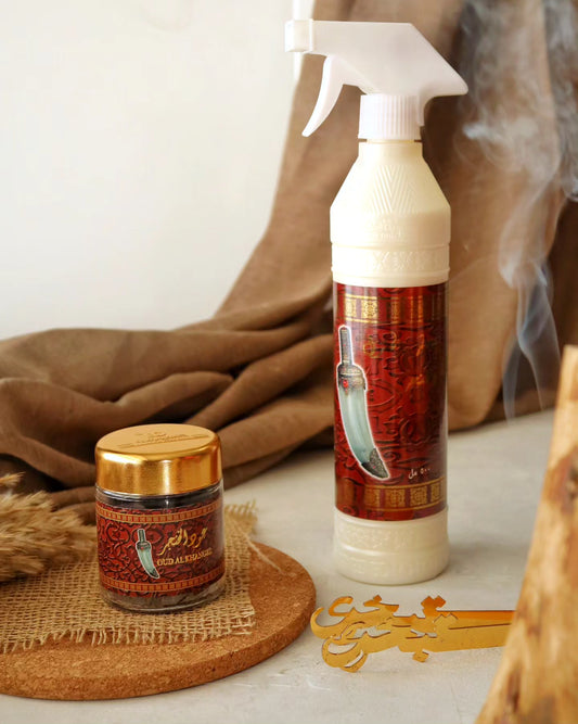 مجموعة عود الخنجر (بخور +معطر)